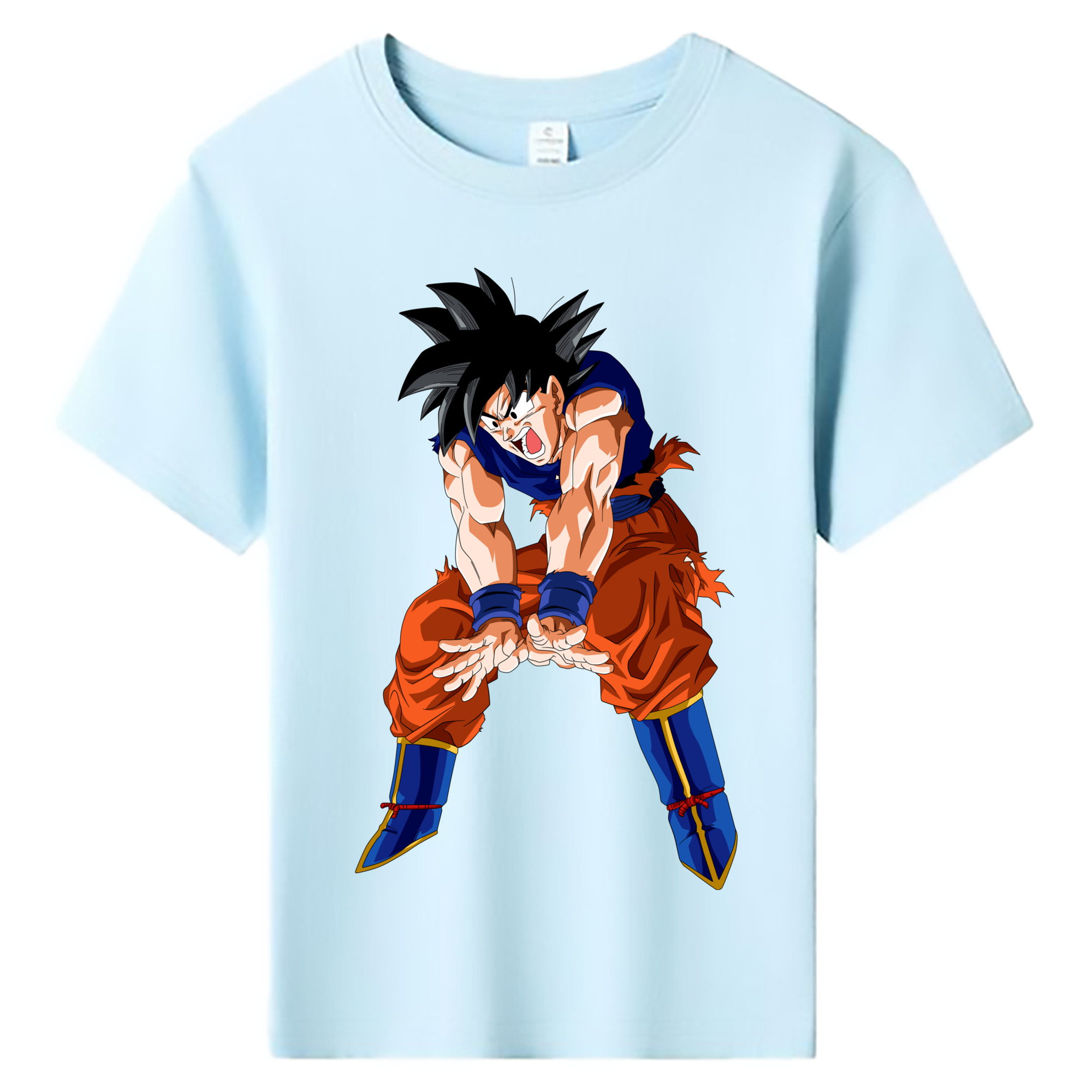 （画像用） ドラゴンボール 孫悟空（そん ごくう）Son Goku カカロット DRAGON BALL Kakarotto 綿100％キッズTシャツ（フロントプリント）